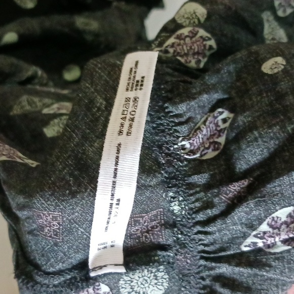 Intimately Free People boho pullover slip tank dress - SP - black/purple - Picture 7 of 8